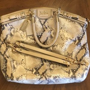 Snake Skin Coach Purse